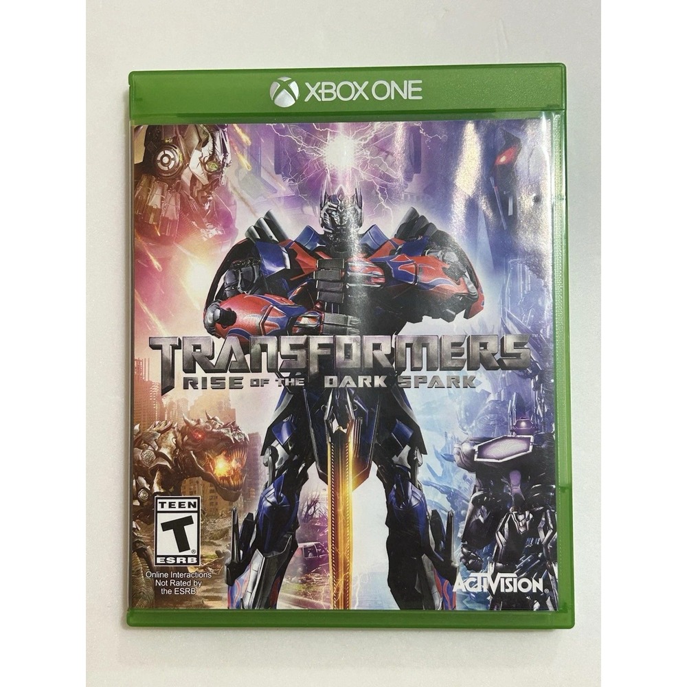 Transformers Rise of the Dark Spark Xbox One 2014 Activision Video Game